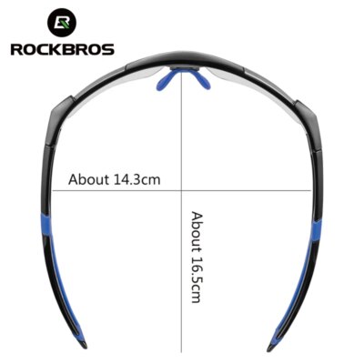 ROCKBROS Photochromic Cycling Sunglasses Eyewear UV400 MTB Road Bicycle Myopia Goggles For Women Men Outdoor Sports Bike Glasses - Image 4