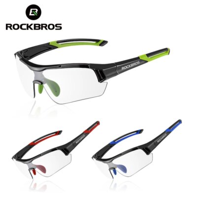 ROCKBROS Photochromic Cycling Sunglasses Eyewear UV400 MTB Road Bicycle Myopia Goggles For Women Men Outdoor Sports Bike Glasses - Image 2