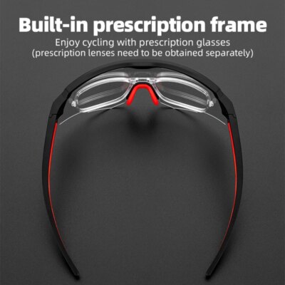 ROCKBROS Cycling Glasses Photochromic Polarized Lens Bike Glasses UV400 Protection Eyewear Sunglasses MTB Road Bicycle Goggles - Image 4