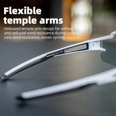 ROCKBROS Cycling Glasses Photochromic Polarized Lens Bike Glasses UV400 Protection Eyewear Sunglasses MTB Road Bicycle Goggles - Image 5