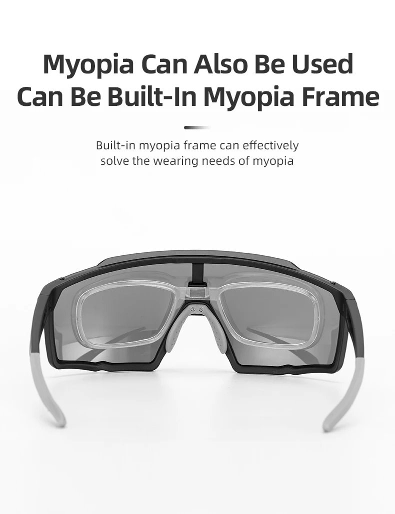 ROCKBROS Cycling Glasses Polarized / Photochromic Lens Bike Sunglasses Men Women Glasses Eyewear Sports MTB Road Cycling Goggles