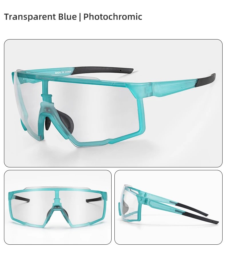 ROCKBROS Cycling Glasses Polarized / Photochromic Lens Bike Sunglasses Men Women Glasses Eyewear Sports MTB Road Cycling Goggles