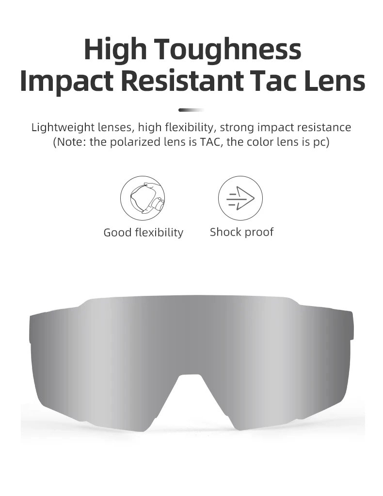 ROCKBROS Cycling Glasses Polarized / Photochromic Lens Bike Sunglasses Men Women Glasses Eyewear Sports MTB Road Cycling Goggles