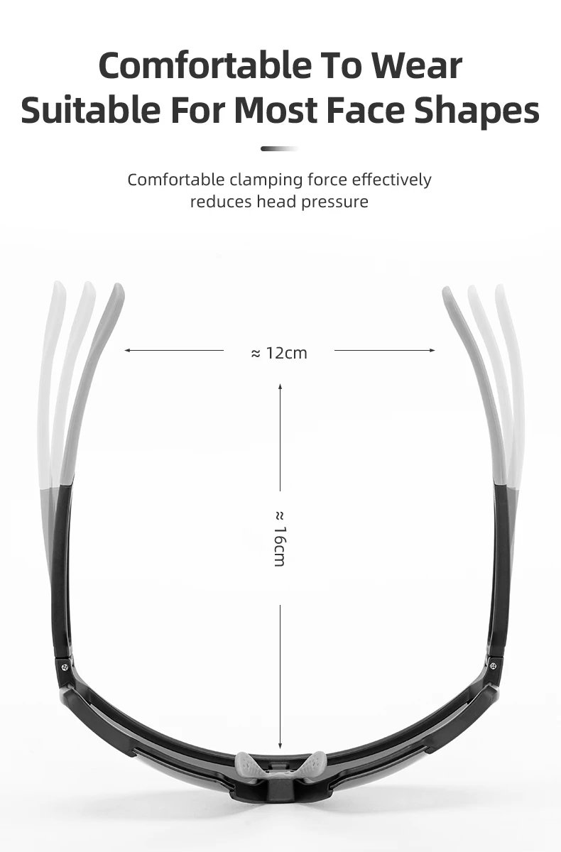 ROCKBROS Cycling Glasses Polarized / Photochromic Lens Bike Sunglasses Men Women Glasses Eyewear Sports MTB Road Cycling Goggles