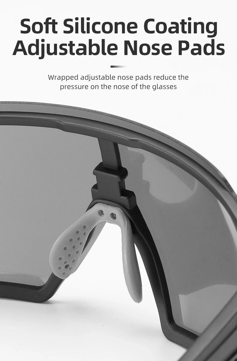 ROCKBROS Cycling Glasses Polarized / Photochromic Lens Bike Sunglasses Men Women Glasses Eyewear Sports MTB Road Cycling Goggles