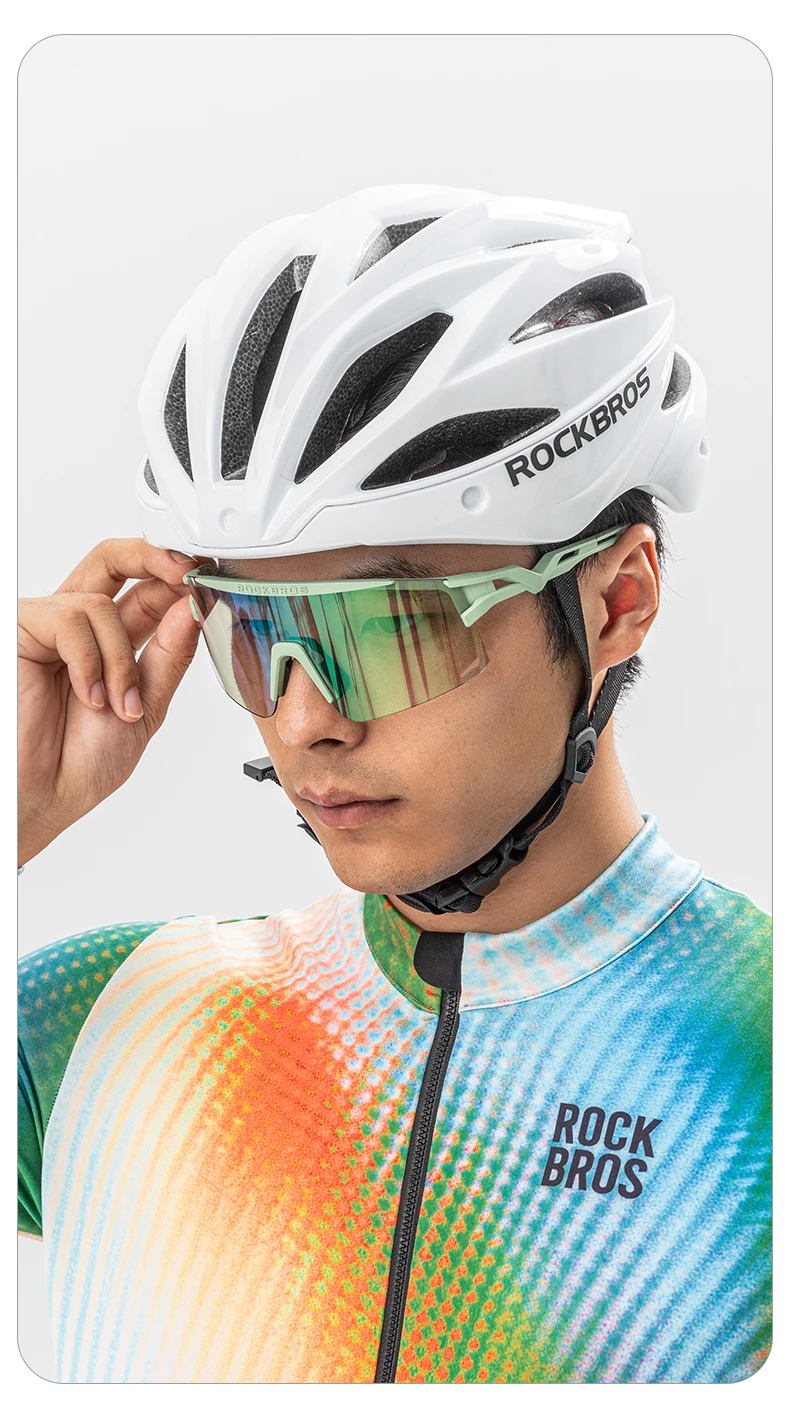 ROCKBROS Ultra-Light Cycling Sunglasses for Men Women Photochromic UV Protection Cycling Goggles Windproof Men Sunglass MTB Road ROCKBROS Ultra-Light Cycling Sunglasses for Men Women Photochromic UV Protection Cycling Goggles Windproof Men Sunglass MTB Road