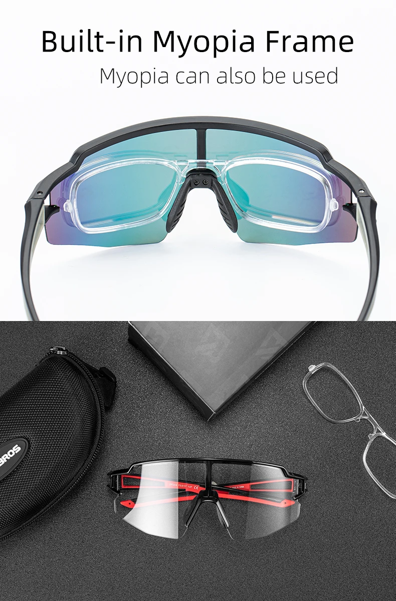 ROCKBROS Cycling Glasses Photochromic Polarized Lens Bike Glasses UV400 Protection Eyewear Sunglasses MTB Road Bicycle Goggles ROCKBROS Cycling Glasses Photochromic Polarized Lens Bike Glasses UV400 Protection Eyewear Sunglasses MTB Road Bicycle Goggles