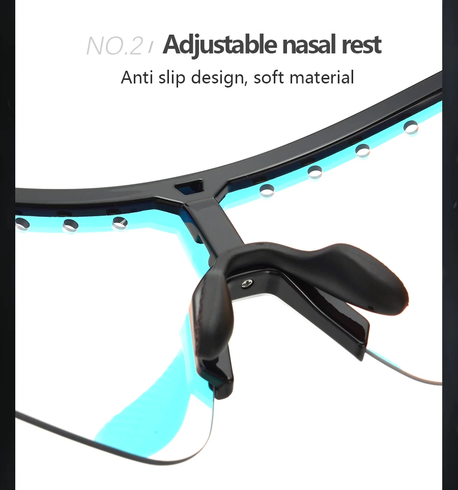 GCXL Photochromic Cycling Sunglasses Men Women Outdoor Riding UV400Goggles Mountain Bicycle Sports Eyewear MTB Road Bike Glasses
