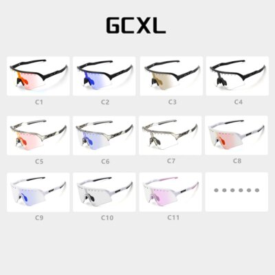 GCXL Photochromic Cycling Sunglasses Men Women Outdoor Riding UV400Goggles Mountain Bicycle Sports Eyewear MTB Road Bike Glasses - Image 2