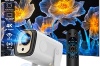 Magcubic HY310 Mini Projector Auto Focus 4K Native 1080P 330ANSI Android11 5W Speaker Air Mouse Voice Assistant Upgrated HY300