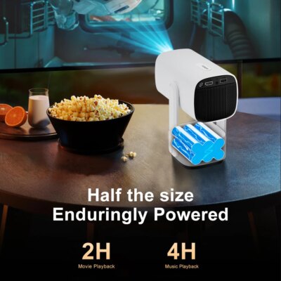 Salange 4K Projector K2 Smart Android11 Built-in Battery Bluetooth Speaker WIFI Auto Focus Keystone Free-Style for Outdoor Movie - Image 5