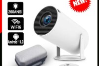 DITONG hy300 pro Projector 4K Android11 Dual Wifi6 260ANSI BT5.0 1080P 1280*720P HD Home Cinema Outdoor portable Projetor