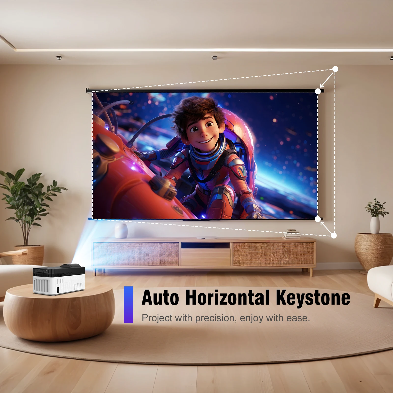 Magcubic Ultra Short Throw HY450 Projector with Auto Offset 8K 4K 1080P 900ANSI BT5.4 Electronic Focus WiFi6 AllwinnerH716 Voice Magcubic Ultra Short Throw HY450 Projector with Auto Offset 8K 4K 1080P 900ANSI BT5.4 Electronic Focus WiFi6 AllwinnerH716 Voice