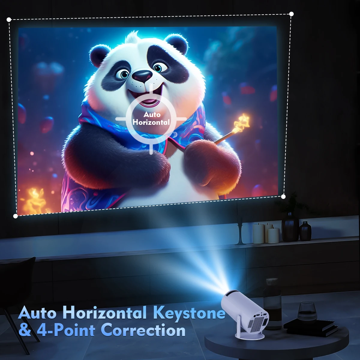 Magcubic Projector HY300 PRO 4K Android 11 Dual Wifi6 260ANSI Allwinner H713 BT5.0 1080P 1280*720P Home Cinema Outdoor Projetor Magcubic Projector HY300 PRO 4K Android 11 Dual Wifi6 260ANSI Allwinner H713 BT5.0 1080P 1280*720P Home Cinema Outdoor Projetor