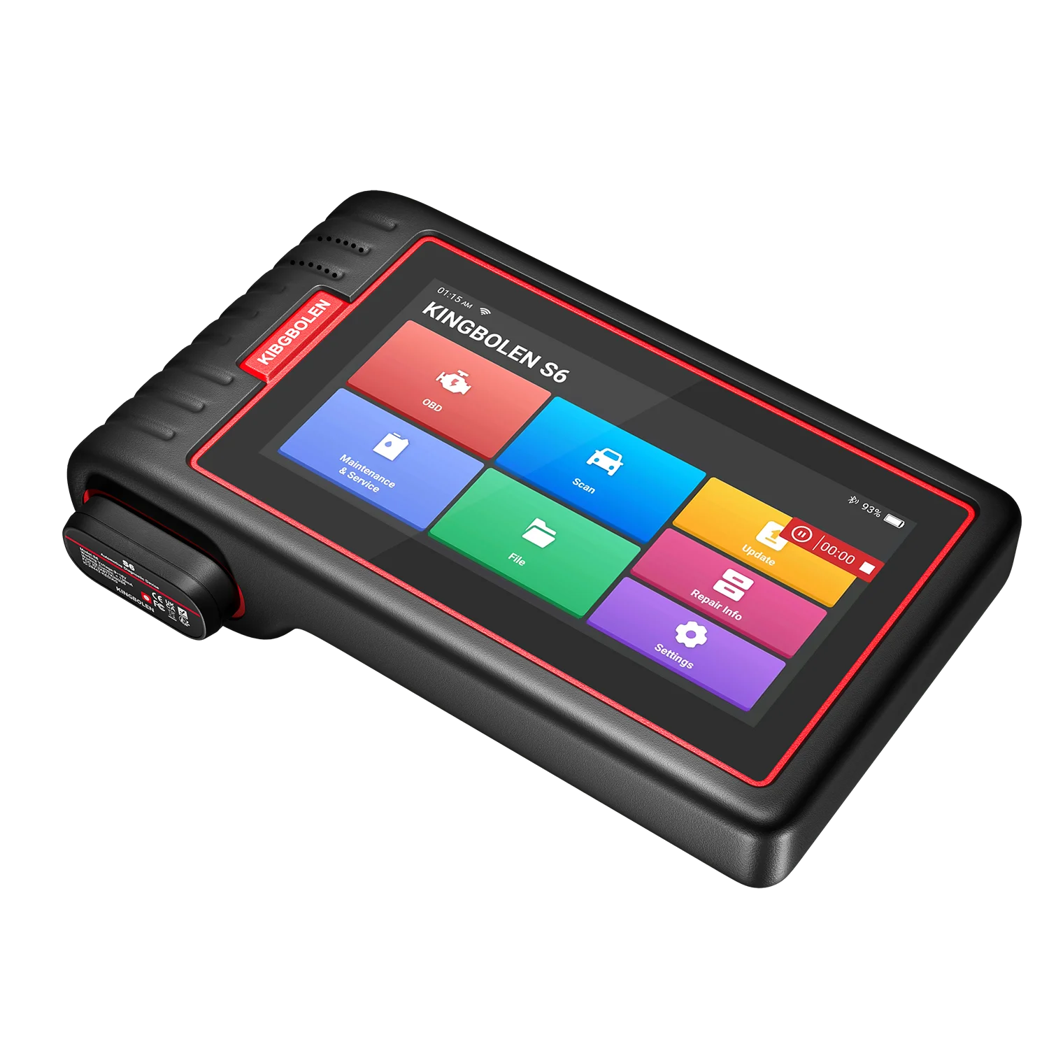 KINGBOLEN S6 OBD Automotive Scanner Bluetooth All System Car Diagnostic Tools 28 Resets IMMO/BMS/TPMS/ABS Bleeding Lifetime Free KINGBOLEN S6 OBD Automotive Scanner Bluetooth All System Car Diagnostic Tools 28 Resets IMMO/BMS/TPMS/ABS Bleeding Lifetime Free