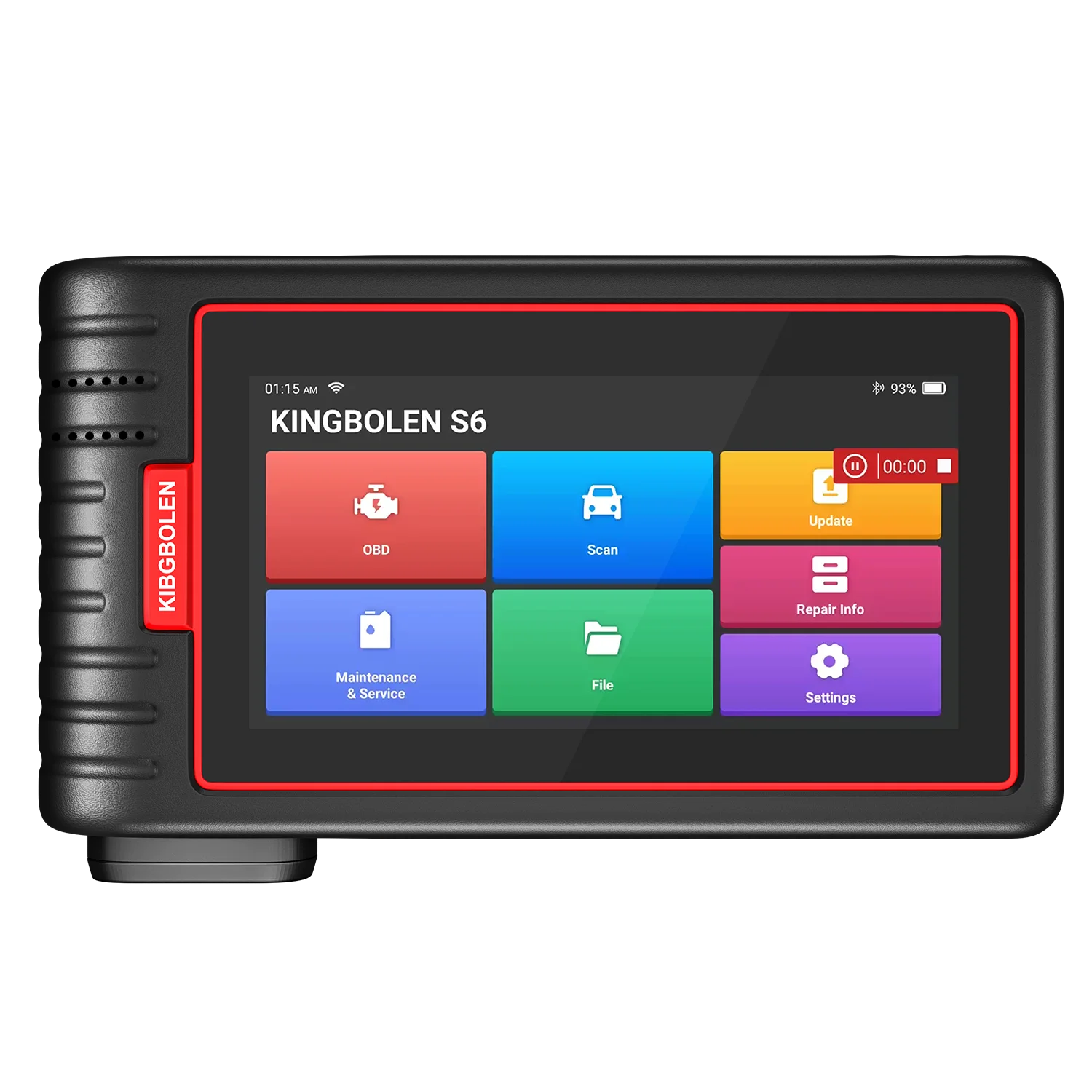 KINGBOLEN S6 OBD Automotive Scanner Bluetooth All System Car Diagnostic Tools 28 Resets IMMO/BMS/TPMS/ABS Bleeding Lifetime Free KINGBOLEN S6 OBD Automotive Scanner Bluetooth All System Car Diagnostic Tools 28 Resets IMMO/BMS/TPMS/ABS Bleeding Lifetime Free