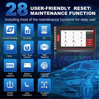 KINGBOLEN S6 OBD Automotive Scanner Bluetooth All System Car Diagnostic Tools 28 Resets IMMO/BMS/TPMS/ABS Bleeding Lifetime Free - Image 2