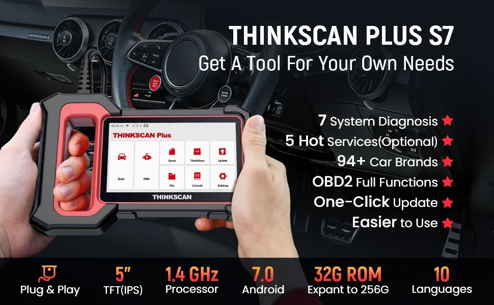 MUCAR CDE900 Pro Obd2 Scanner Auto Car Diagnostic Tools Scanner Automotive OBD Tool Code Reader 28 Reset Full System Diagnosis