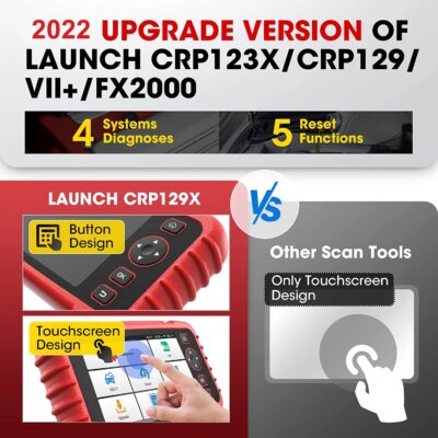 New Arrival LAUNCH CRP129X V2.0 OBD2 Scanner DIY Code Reader Car Scan Tool Autoscanner Automotive Diagnostic Tools Diagnosis - Image 4