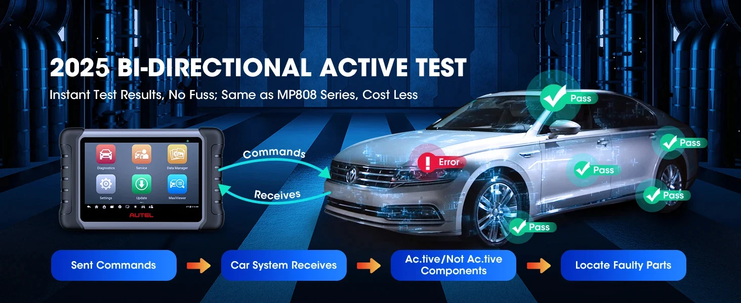 Autel MaxiCOM MK808S OBD2 Scanner Automotivo Car Diagnostic Tool OBD 2 Scanner Active Test Code Reader Key Coding Tool Autel MaxiCOM MK808S OBD2 Scanner Automotivo Car Diagnostic Tool OBD 2 Scanner Active Test Code Reader Key Coding Tool