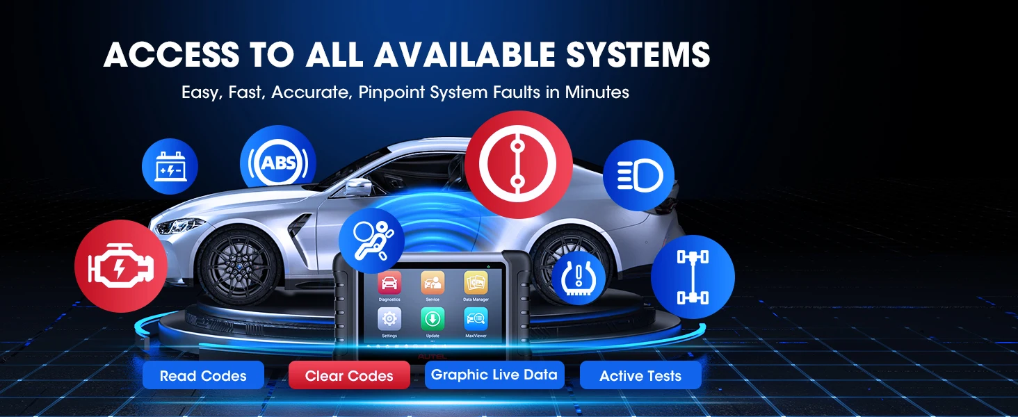 Autel MaxiCOM MK808S OBD2 Scanner Automotivo Car Diagnostic Tool OBD 2 Scanner Active Test Code Reader Key Coding Tool Autel MaxiCOM MK808S OBD2 Scanner Automotivo Car Diagnostic Tool OBD 2 Scanner Active Test Code Reader Key Coding Tool