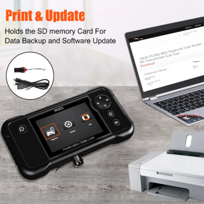 ANCEL FX2000 OBD2 Car Scanner Code Reader ABS SRS Airbag Transmission Engine System Diagnostic Automotive Tools Free Update - Image 6