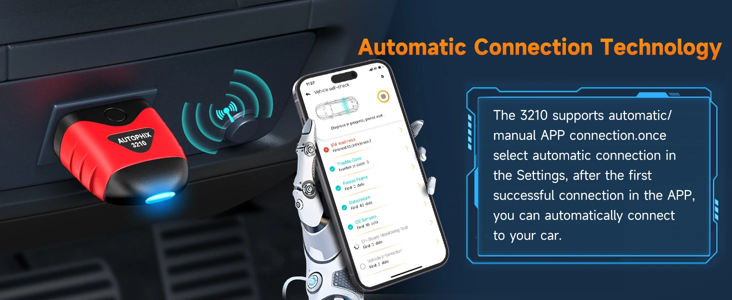 AUTOPHIX 3210 Bluetooth OBD2 Scanner Full OBD2 Code Reader Check BAT Engine ODB OBD 2 Auto Scan Tools for iPhone, iPad & Android AUTOPHIX 3210 Bluetooth OBD2 Scanner Full OBD2 Code Reader Check BAT Engine ODB OBD 2 Auto Scan Tools for iPhone, iPad & Android