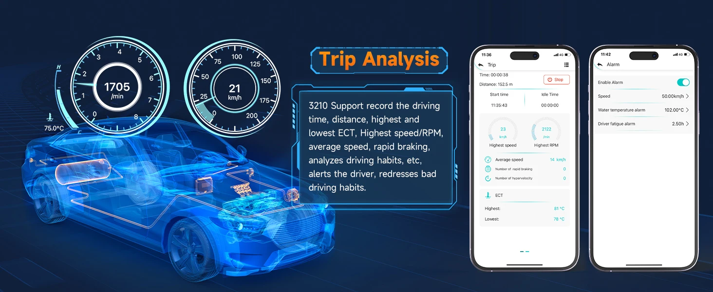 AUTOPHIX 3210 Bluetooth OBD2 Scanner Full OBD2 Code Reader Check BAT Engine ODB OBD 2 Auto Scan Tools for iPhone, iPad & Android AUTOPHIX 3210 Bluetooth OBD2 Scanner Full OBD2 Code Reader Check BAT Engine ODB OBD 2 Auto Scan Tools for iPhone, iPad & Android