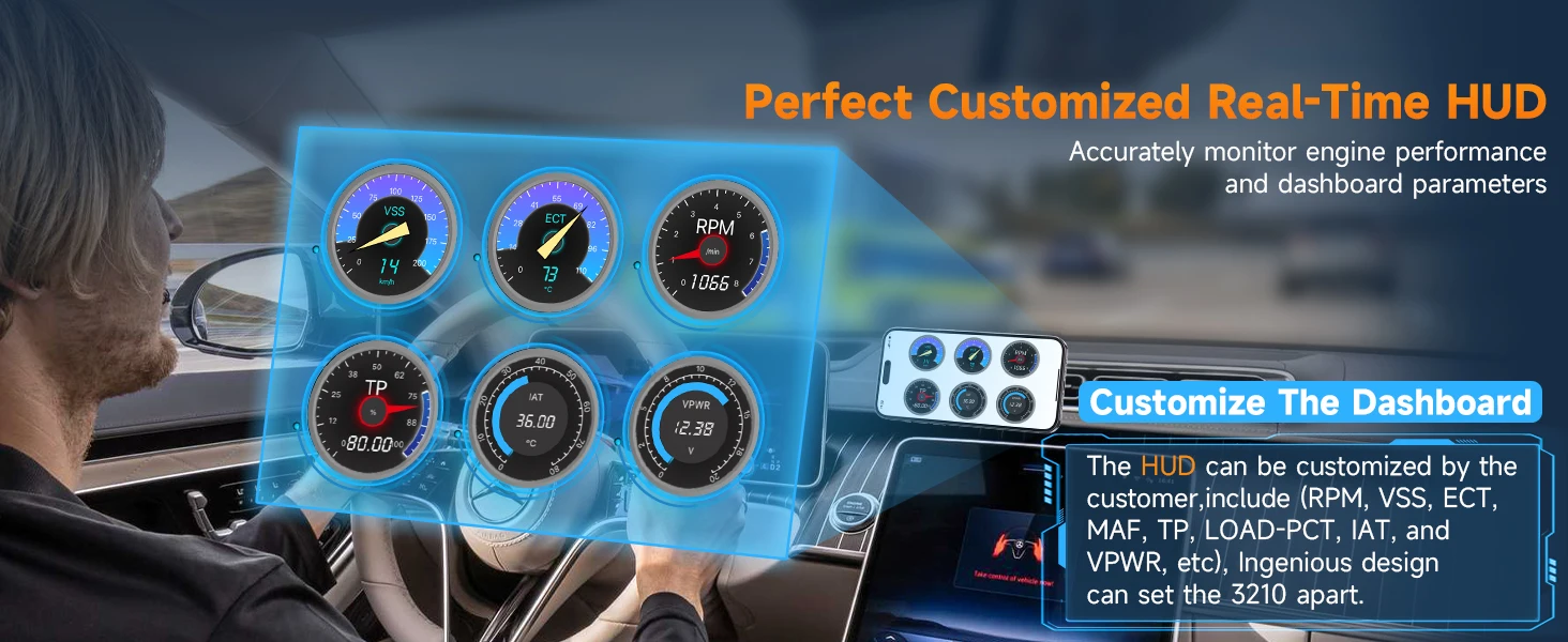 AUTOPHIX 3210 Bluetooth OBD2 Scanner Full OBD2 Code Reader Check BAT Engine ODB OBD 2 Auto Scan Tools for iPhone, iPad & Android AUTOPHIX 3210 Bluetooth OBD2 Scanner Full OBD2 Code Reader Check BAT Engine ODB OBD 2 Auto Scan Tools for iPhone, iPad & Android
