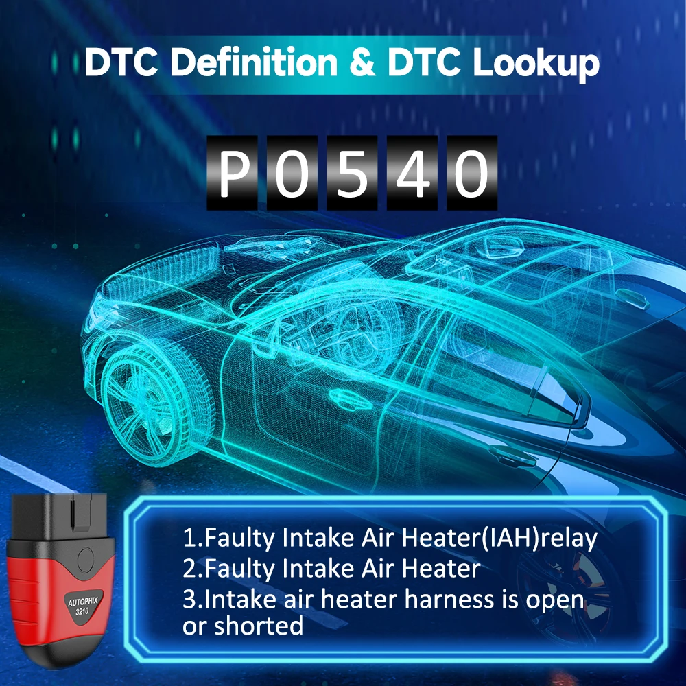 AUTOPHIX 3210 Bluetooth OBD2 Scanner Full OBD2 Code Reader Check BAT Engine ODB OBD 2 Auto Scan Tools for iPhone, iPad & Android AUTOPHIX 3210 Bluetooth OBD2 Scanner Full OBD2 Code Reader Check BAT Engine ODB OBD 2 Auto Scan Tools for iPhone, iPad & Android
