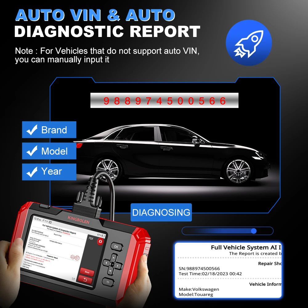 KINGBOLEN S600 Lifetime Free Car Diagnostic Tools ABS SRS ECM TCM 4 systems 8 Resets Auto OBD Scanner pk LAUNCH X-431 THINKSCAN KINGBOLEN S600 Lifetime Free Car Diagnostic Tools ABS SRS ECM TCM 4 systems 8 Resets Auto OBD Scanner pk LAUNCH X-431 THINKSCAN