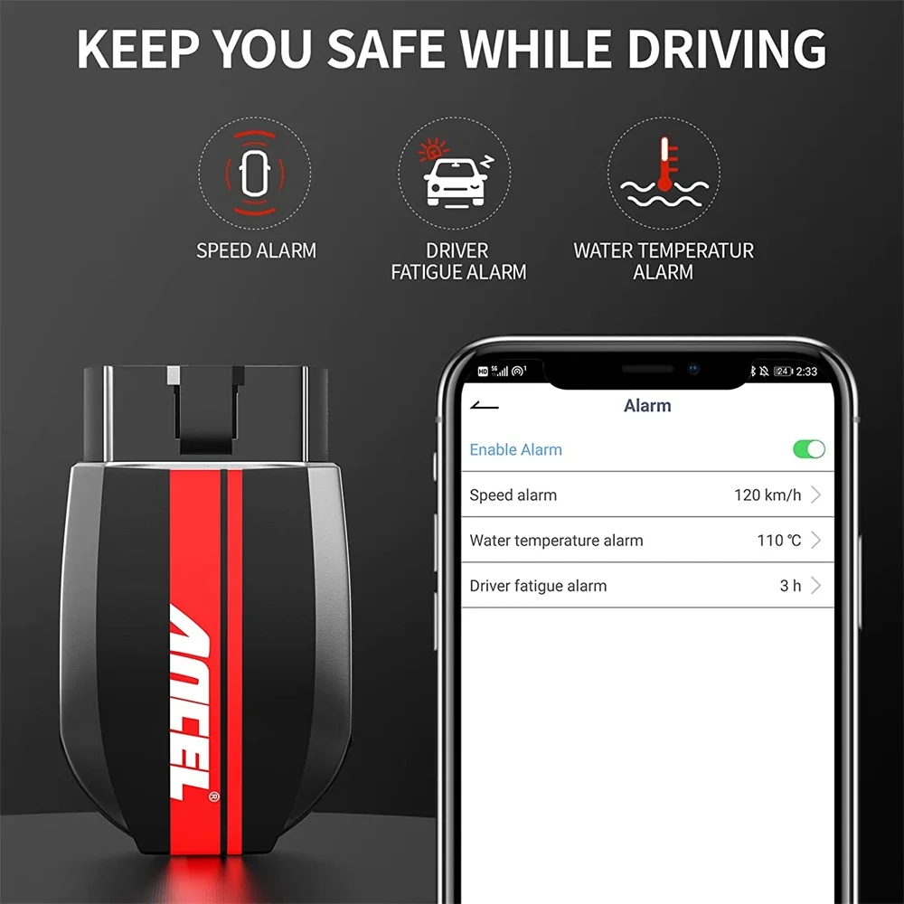 ANCEL BD200 OBD2 Scanner Bluetooth 5.0 OBD2 Code Reader Engine Fault Scanner for Android IOS iPad Car Diagnostic Scan Tools ANCEL BD200 OBD2 Scanner Bluetooth 5.0 OBD2 Code Reader Engine Fault Scanner for Android IOS iPad Car Diagnostic Scan Tools
