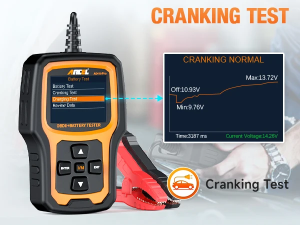 ANCEL AD410 PRO Code Reader Battery Test Check Engine With Full OBD2 Function Car Diagnostic Tools OBD2 Scanner ANCEL AD410 PRO Code Reader Battery Test Check Engine With Full OBD2 Function Car Diagnostic Tools OBD2 Scanner