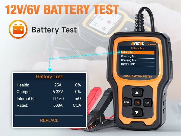 ANCEL AD410 PRO Code Reader Battery Test Check Engine With Full OBD2 Function Car Diagnostic Tools OBD2 Scanner ANCEL AD410 PRO Code Reader Battery Test Check Engine With Full OBD2 Function Car Diagnostic Tools OBD2 Scanner