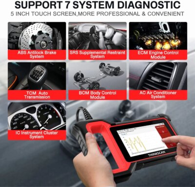 THINKCAR Thinkscan Plus S7 Obd2 Scanner Car Diagnostic Tools Automotivo Scanner Auto Diagnosis Tool DIY Code Reader 5 Reset Free - Image 4