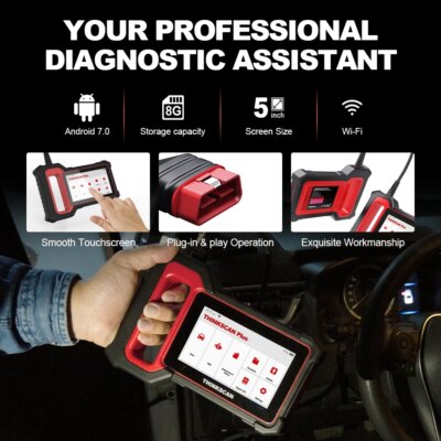 THINKCAR Thinkscan Plus S7 Obd2 Scanner Car Diagnostic Tools Automotivo Scanner Auto Diagnosis Tool DIY Code Reader 5 Reset Free - Image 3
