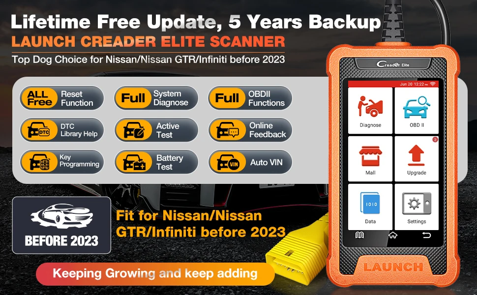 2025 Hot LAUNCH X431 Elite Full System OBD2 Diagnostic Tool Car Automotive Scanner ECU Coding Active Test Guided Functions 2025 Hot LAUNCH X431 Elite Full System OBD2 Diagnostic Tool Car Automotive Scanner ECU Coding Active Test Guided Functions
