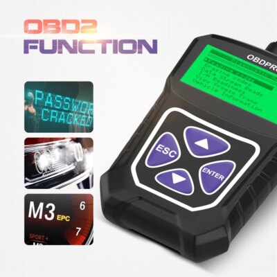 OBDPROG MT100 OBD2 Automotive Scanner Professional Auto Engine Analyzer Code Reader ODB OBD 2 Car Diagnostic Tools Free Update - Image 2