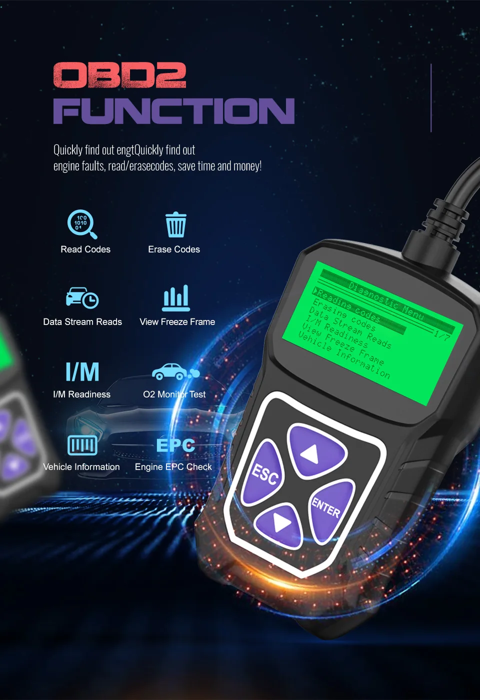 OBDPROG MT100 OBD2 Automotive Scanner Professional Auto Engine Analyzer Code Reader ODB OBD 2 Car Diagnostic Tools Free Update OBDPROG MT100 OBD2 Automotive Scanner Professional Auto Engine Analyzer Code Reader ODB OBD 2 Car Diagnostic Tools Free Update