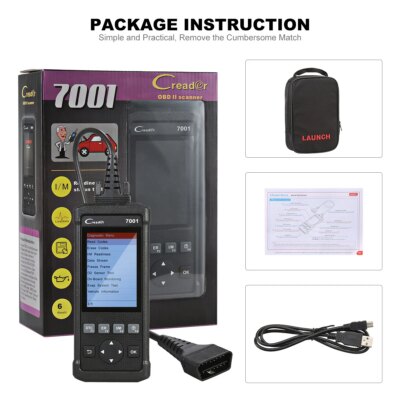 LAUNCH CR7001-F OBD2 Scanner DIY Car Code Reader Automotive Scanner Autoscanner Auto Scan Tool Diagnost Tools - Image 4