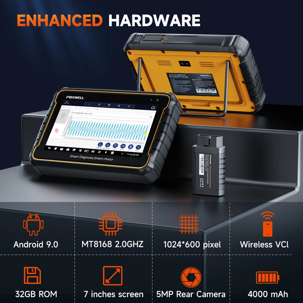 FOXWELL GT60 OBD2 Diagnostic Tool Full System Active Test Car Code Reader 24 Reset Service Professional OBD 2 Automotive Scanner FOXWELL GT60 OBD2 Diagnostic Tool Full System Active Test Car Code Reader 24 Reset Service Professional OBD 2 Automotive Scanner
