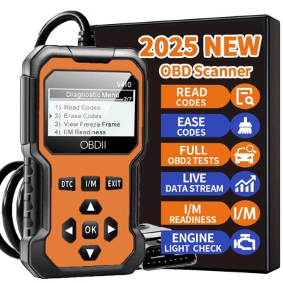 Car Obd2 Scanner Diagnostic Tool Code Reader Engine Fault Code Reader Scanner Can Diagnosis All Obd Ii in 1996 Agreement Car Scanning Tool - Image 4