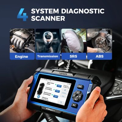 TOPDON ArtiDiag600S OBD2 Scanner Automotive Diagnostic Tool Code Reader Oil/BMS/ABS/SAS/EPB/DPF/TPMS/Throttle Engine Test Scan - Image 4