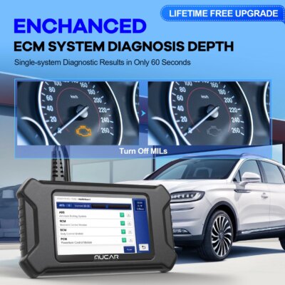 MUCAR CS90 OBD2 Scanner 28 Resets Services Lifetime Free Update Car Tools OBD II Diagnosis Engine Systems Diagnostic Tools - Image 3