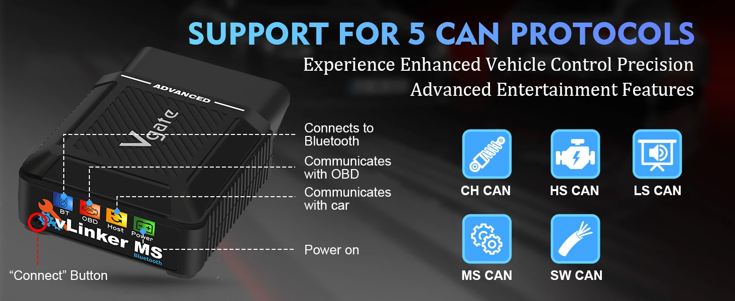 Vgate iCar Pro ELM327 V2.3 For VW For Skoda OBD 2 OBD2 Car Auto Diagnostic Scanner WIFI Bluetooth 4.0 Scan Tool ODB2 For BMW