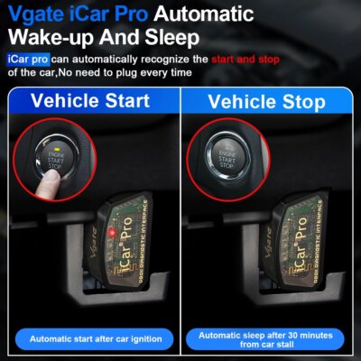 Vgate iCar Pro ELM327 V2.3 For VW For Skoda OBD 2 OBD2 Car Auto Diagnostic Scanner WIFI Bluetooth 4.0 Scan Tool ODB2 For BMW - Image 4