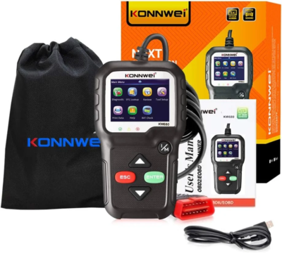 2025 KONNWEI KW680 OBD2 Diagnostic Tool Car Code Reader Check Engine Light Scan Tool OBD II Scanner for Cars After 1996 - Image 6