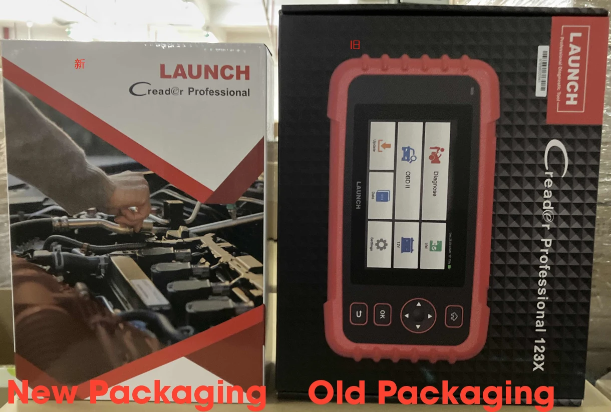 X-431 LAUNCH CRP123X OBD2 Scanner Auto Code Reader Car Diagnostic Tool ENG AT ABS SRS WIFI Diagnostics Scan OBDII Automotive