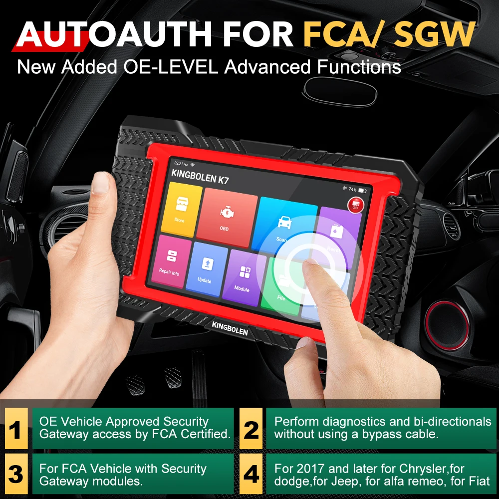 KINGBOLEN K7 Full System Diagnostic Tool Auto OBD2 Scanner 28 Resets ECU Coding Active Test 3 Years Free pk Thinkscan Max 2 KINGBOLEN K7 Full System Diagnostic Tool Auto OBD2 Scanner 28 Resets ECU Coding Active Test 3 Years Free pk Thinkscan Max 2