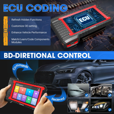 KINGBOLEN K7 Full System Diagnostic Tool Auto OBD2 Scanner 28 Resets ECU Coding Active Test 3 Years Free pk Thinkscan Max 2 - Image 2